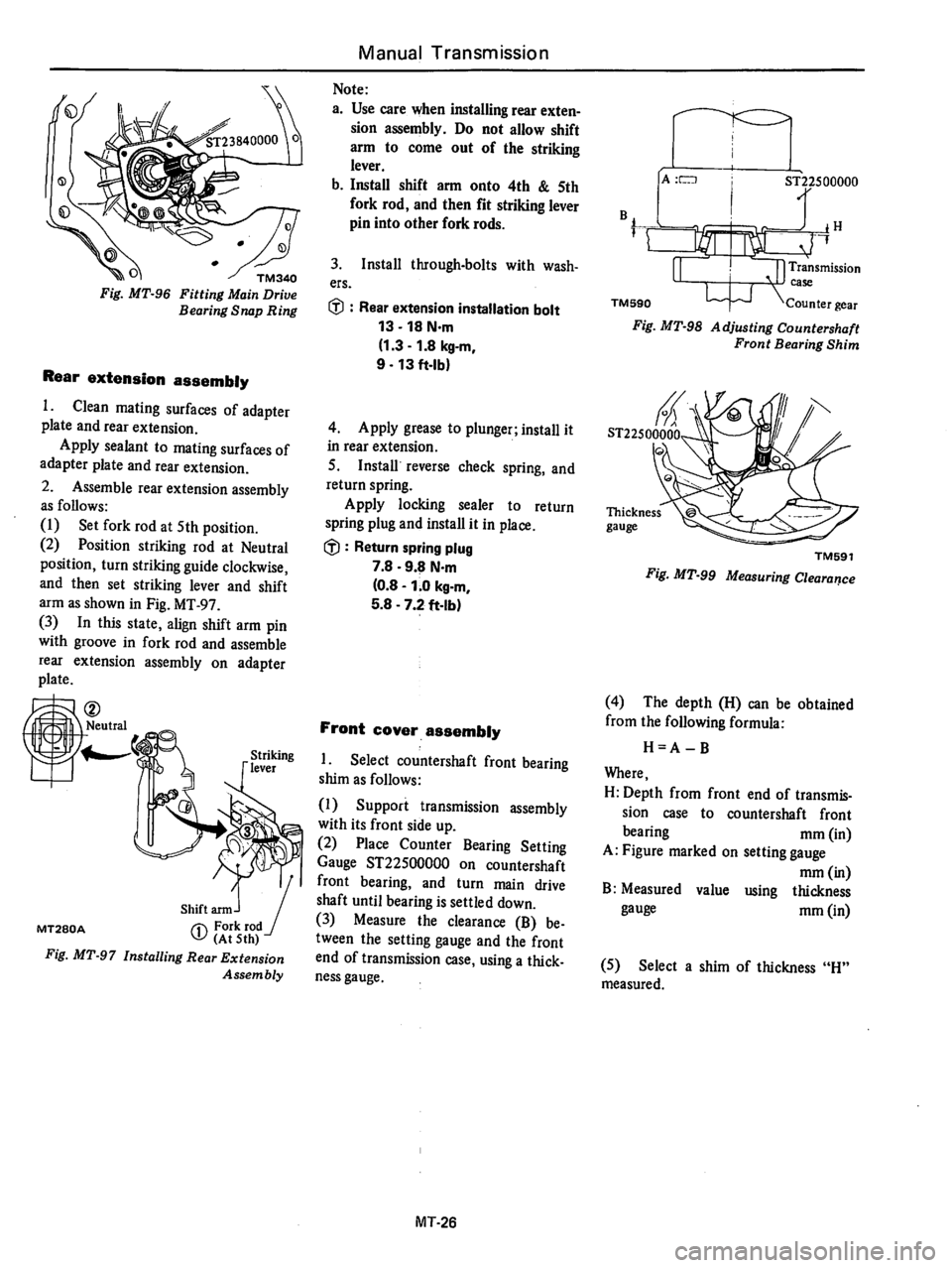 DATSUN 510 1980  Service Repair Manual 