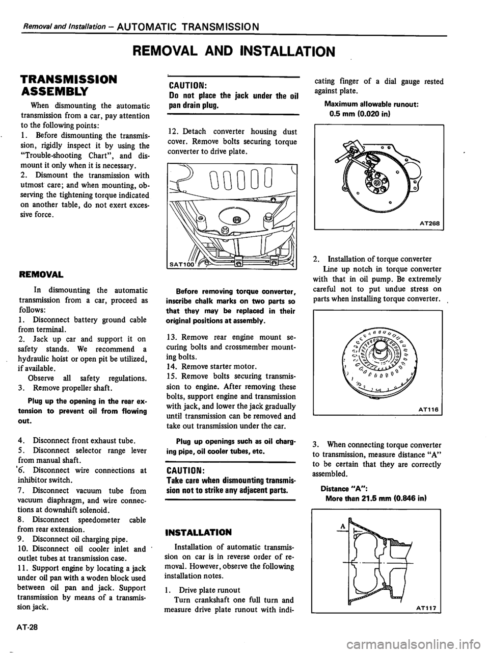 DATSUN 510 1980  Service Repair Manual 