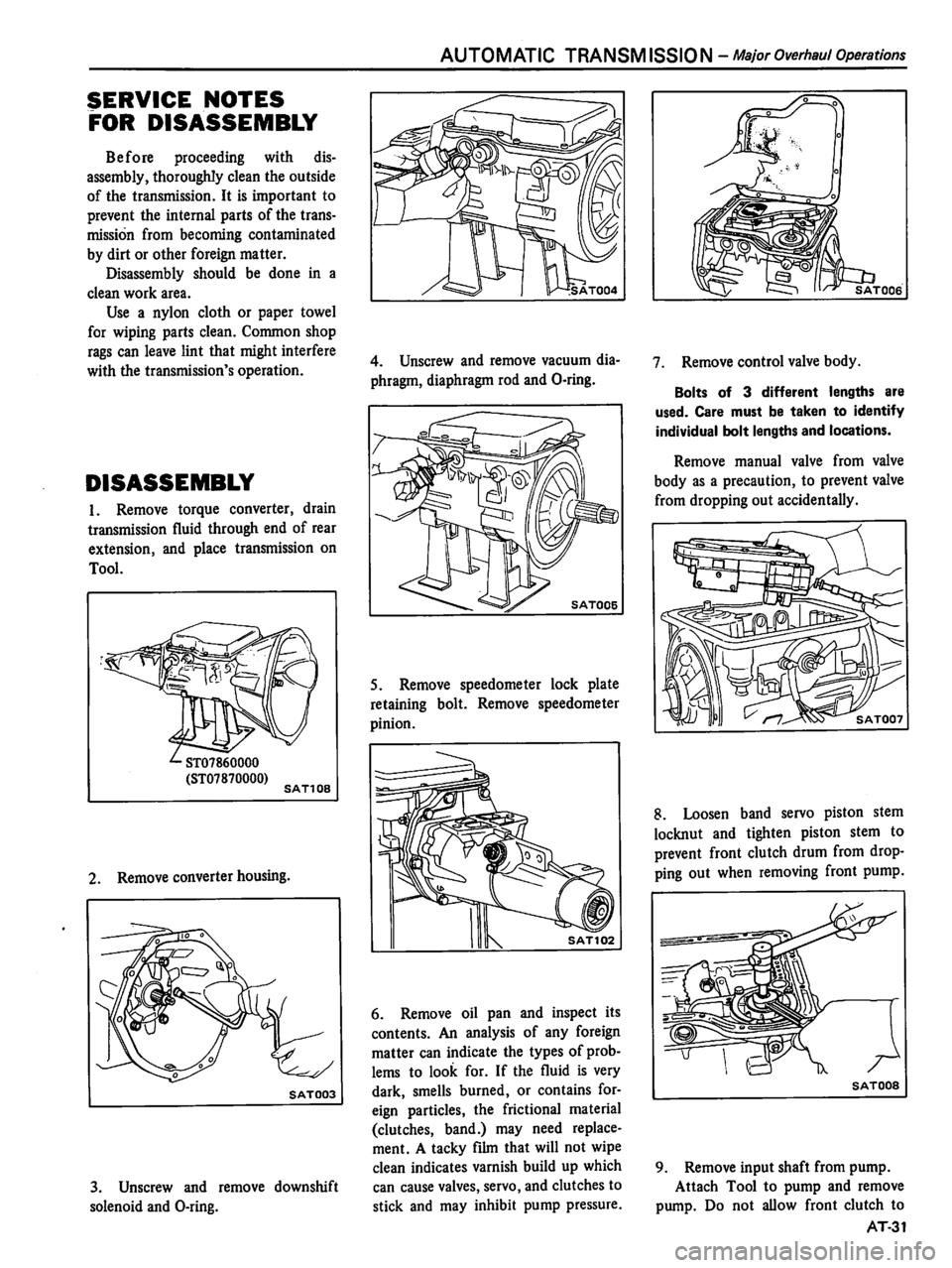 DATSUN 510 1980  Service Repair Manual 