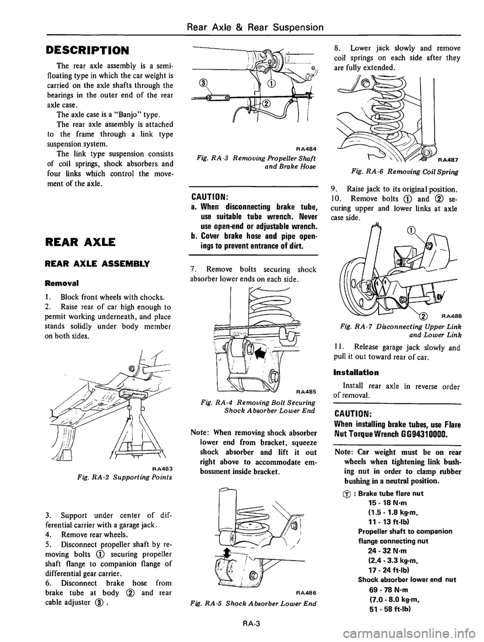 DATSUN 510 1980  Service Repair Manual 