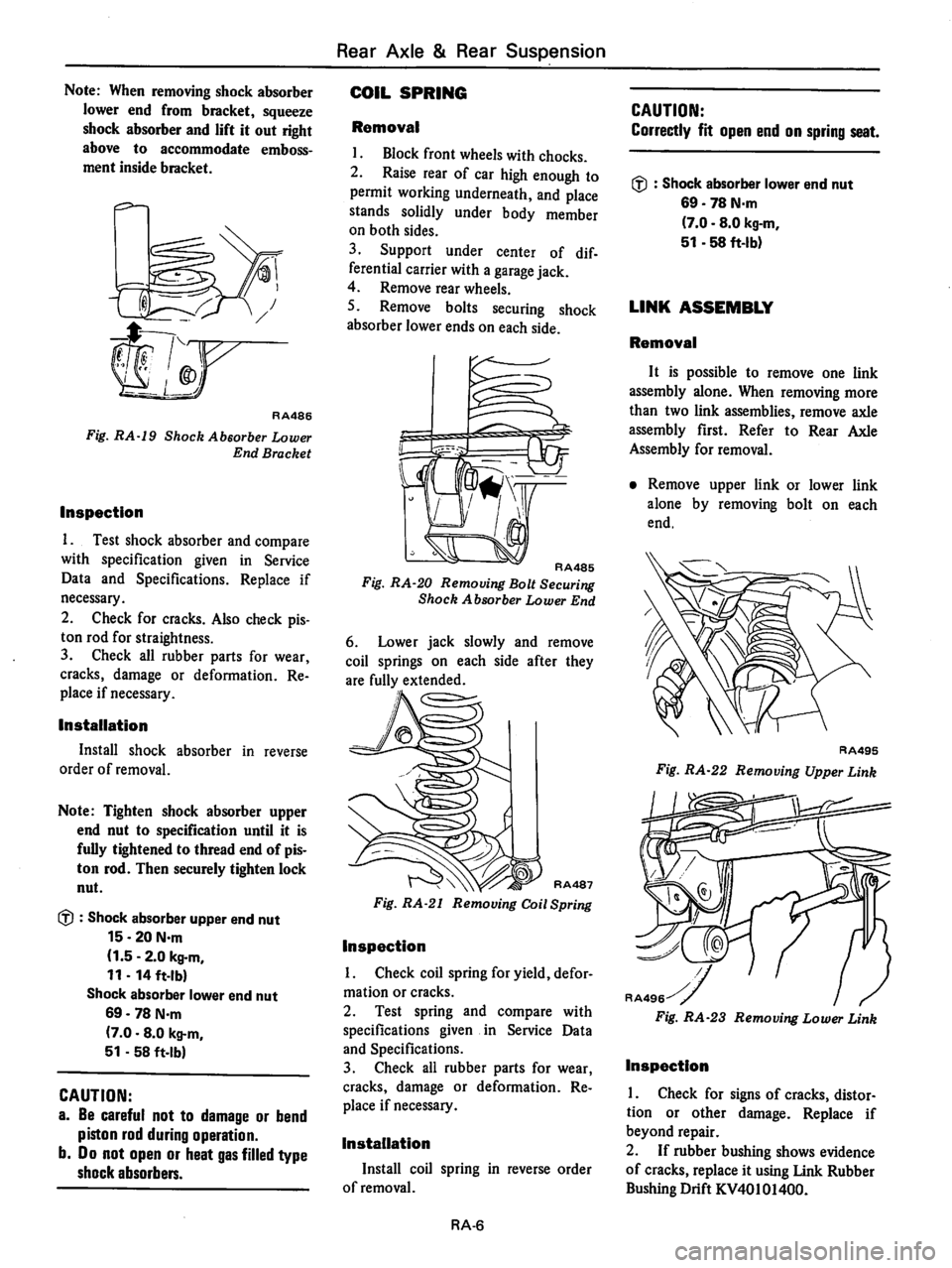 DATSUN 510 1980  Service Repair Manual 