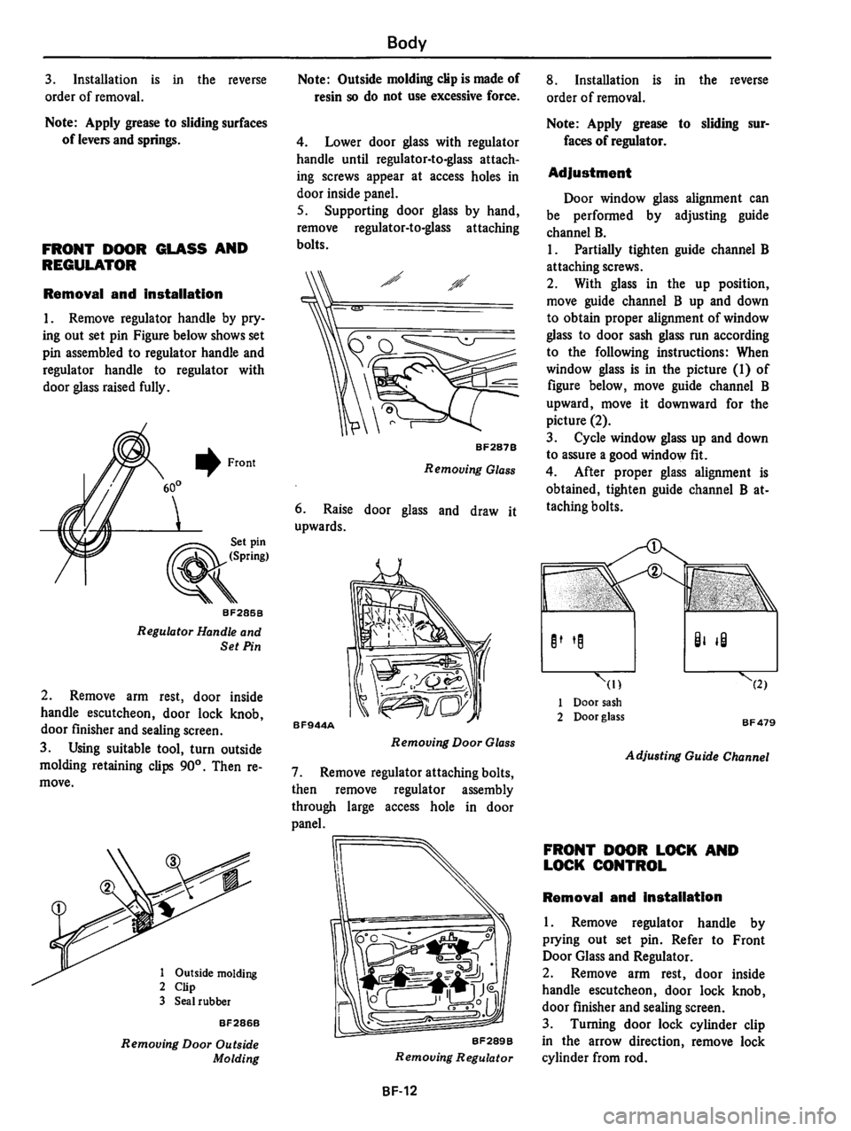 DATSUN 510 1980  Service Repair Manual 