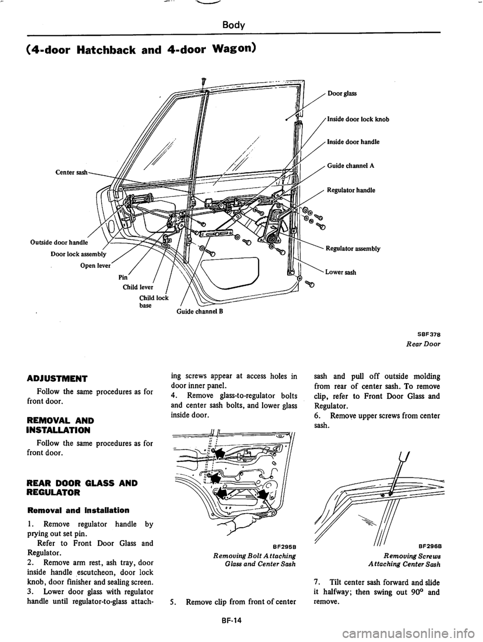 DATSUN 510 1980  Service Repair Manual 