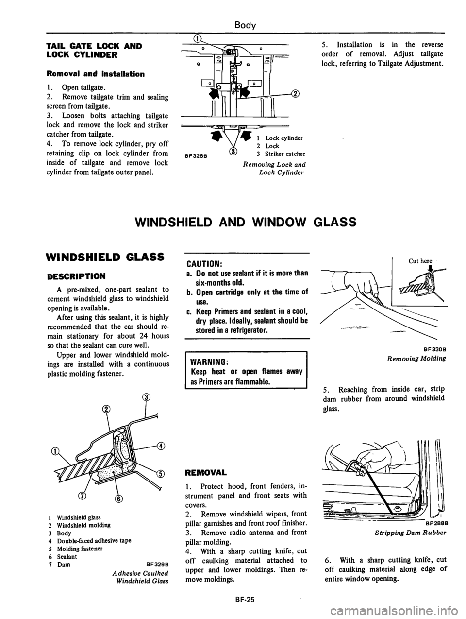 DATSUN 510 1980  Service Repair Manual 