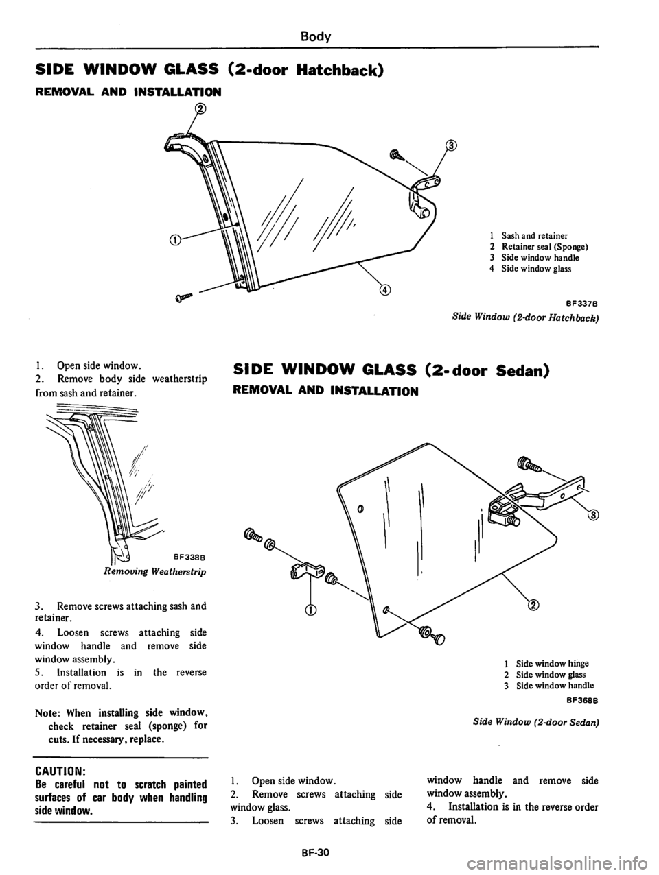 DATSUN 510 1980  Service Repair Manual 