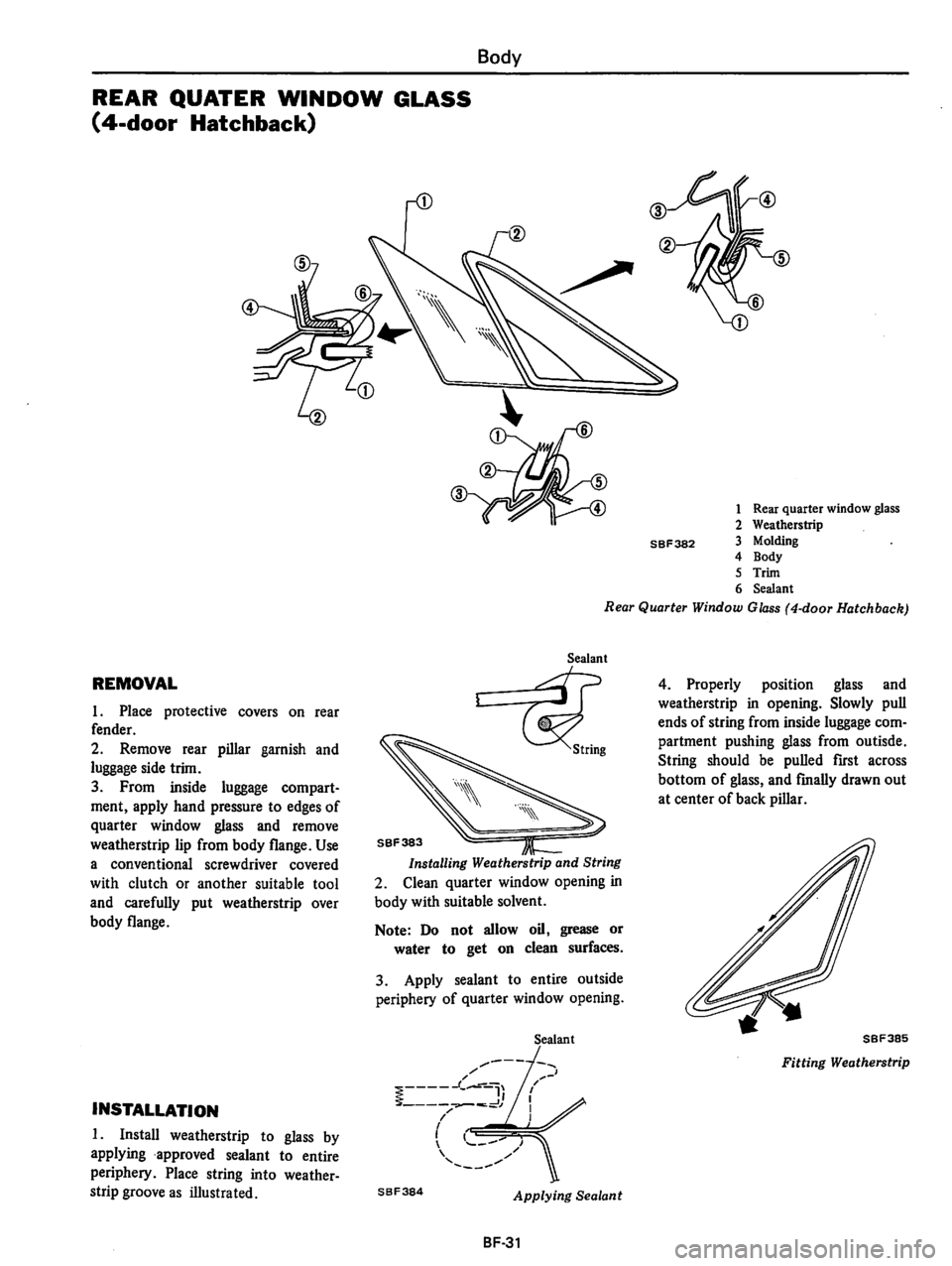 DATSUN 510 1980  Service Repair Manual 