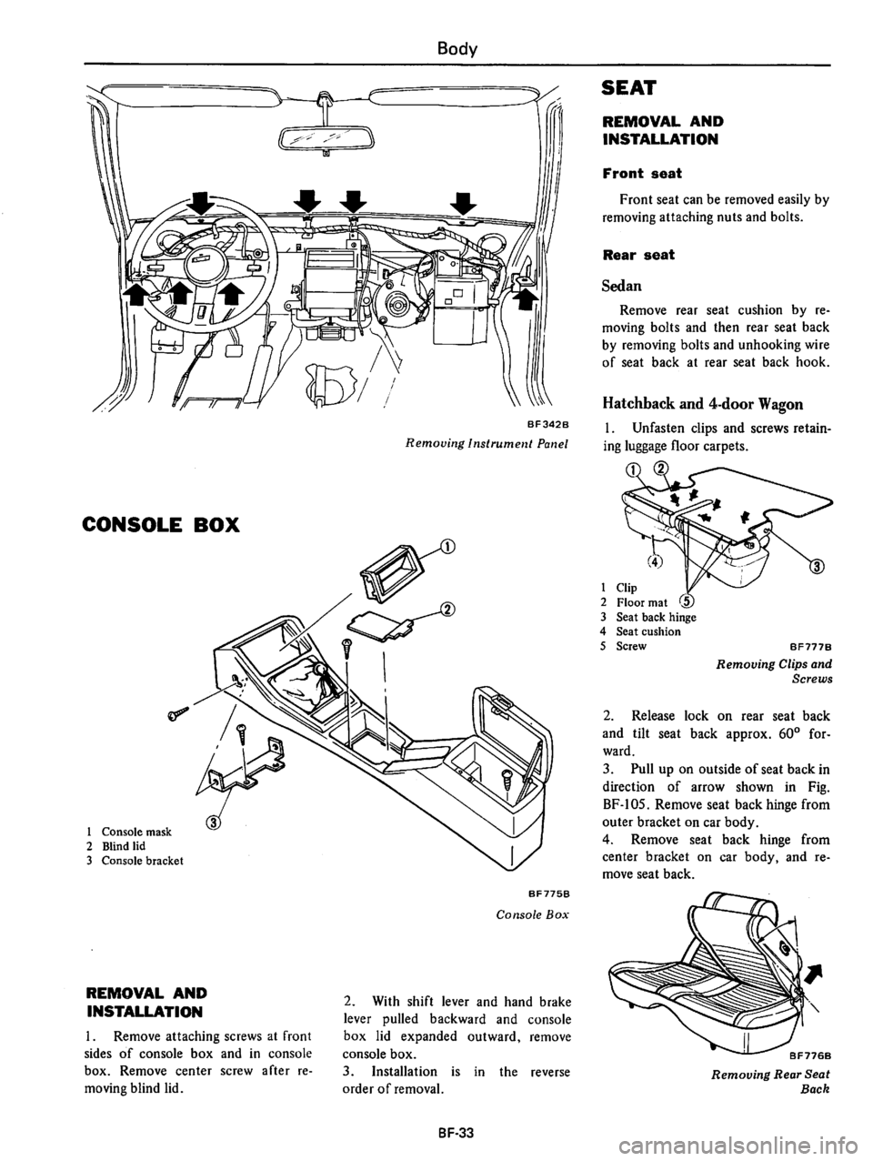 DATSUN 510 1980  Service Repair Manual 