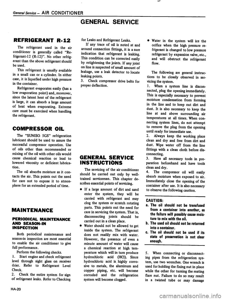 DATSUN 510 1980  Service Repair Manual 
