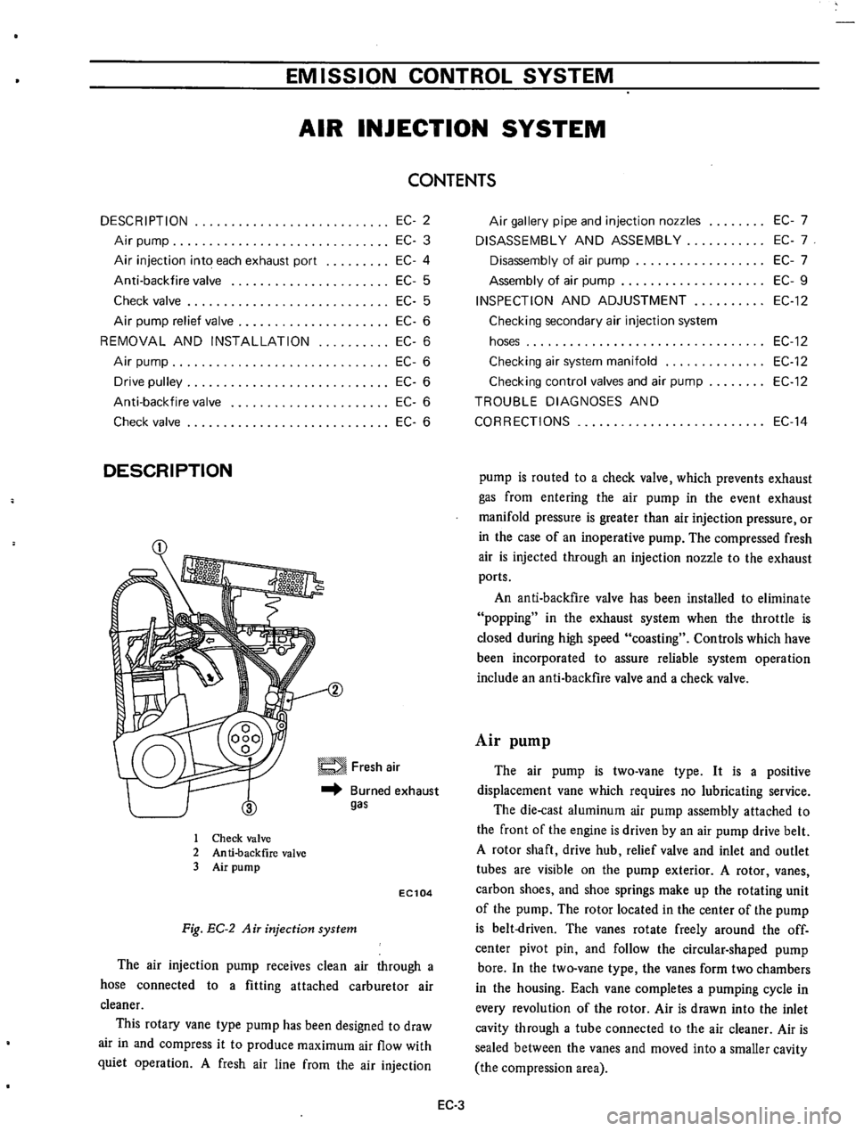 DATSUN 610 1974  Service Manual 