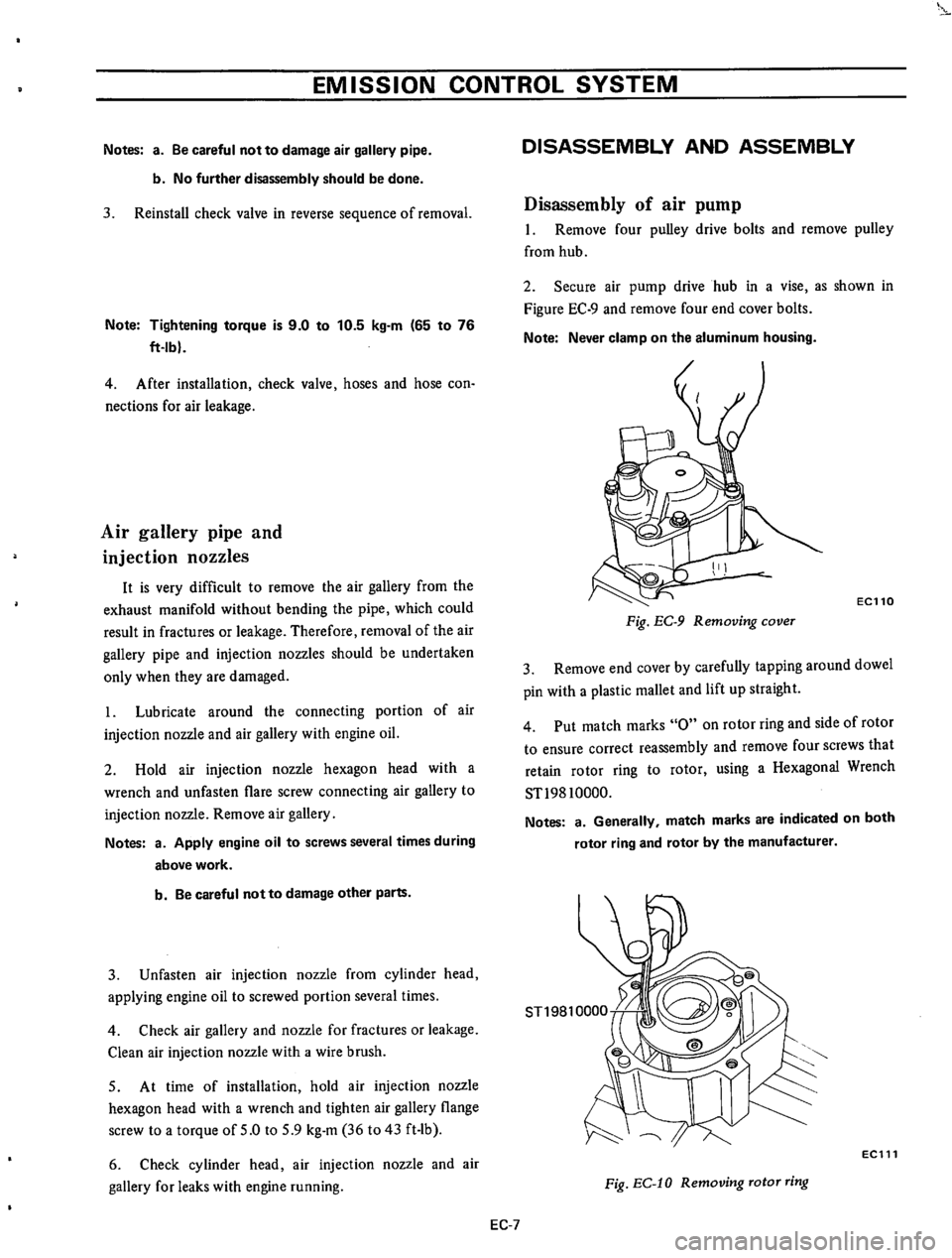 DATSUN 610 1974  Service Manual 