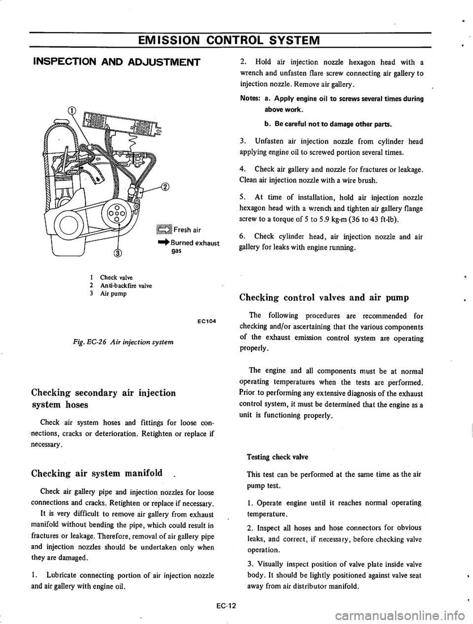 DATSUN 610 1974  Service Manual 