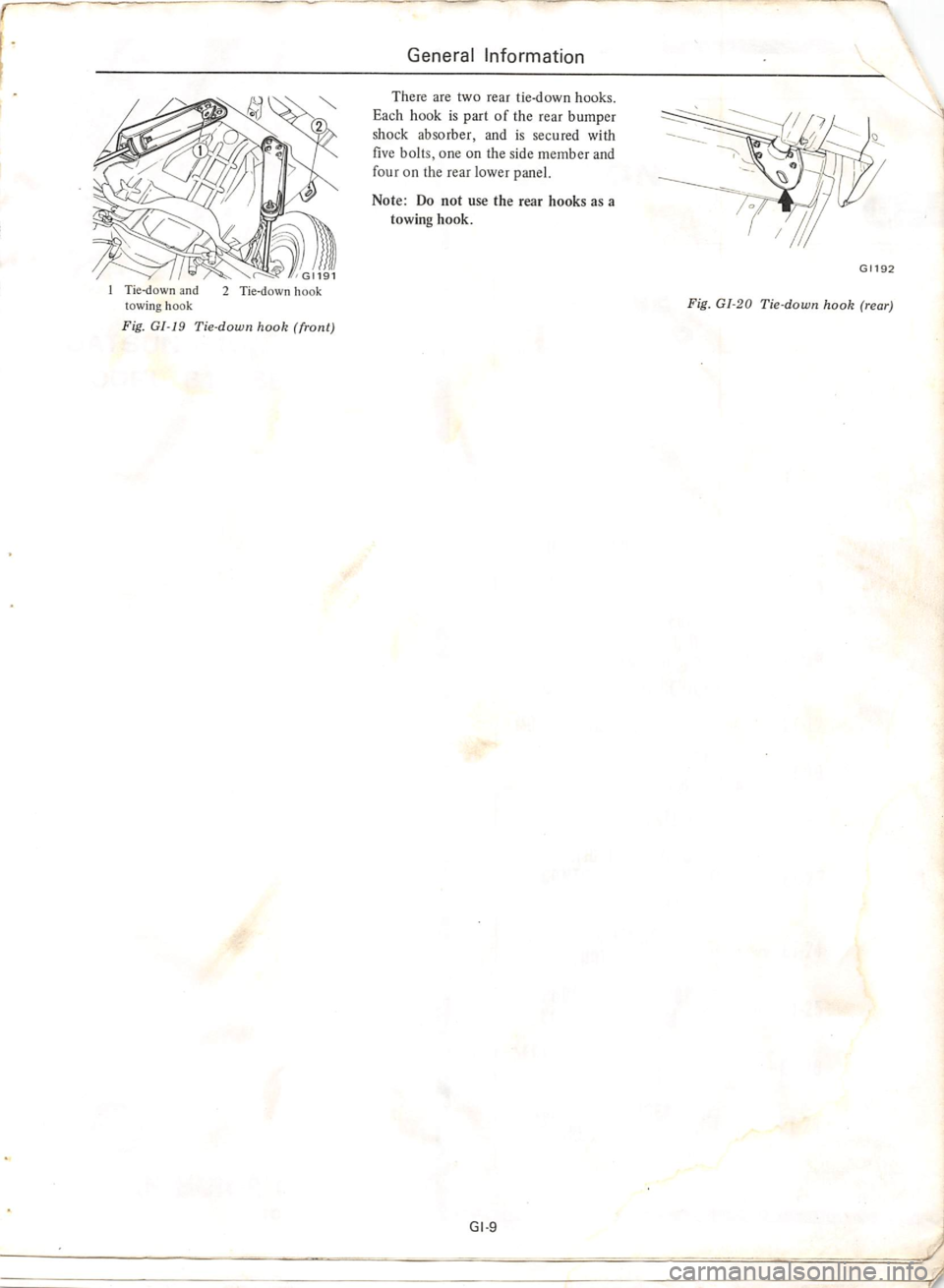 DATSUN 610 1974  Service Manual 