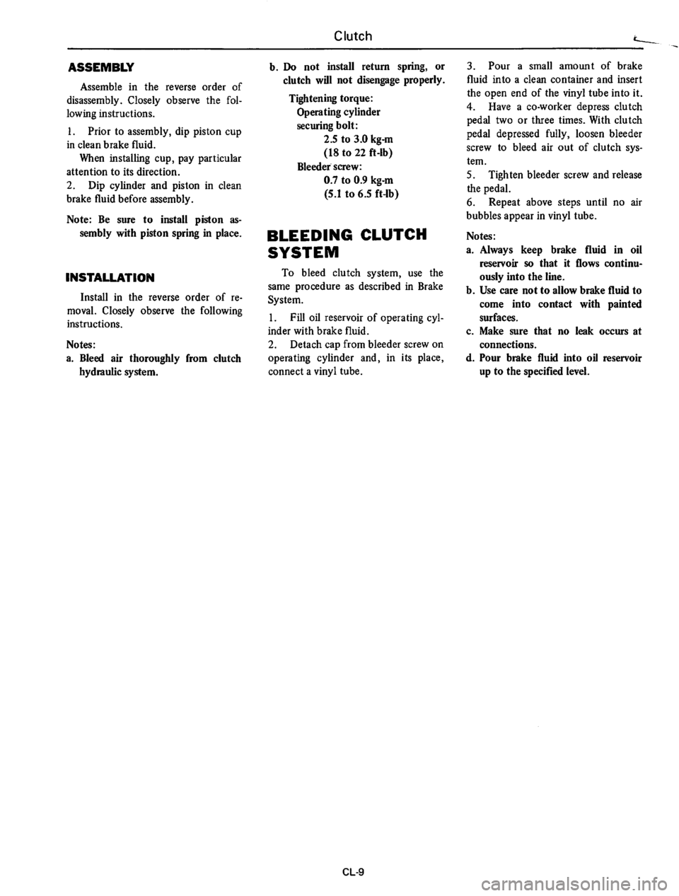 DATSUN 610 1974  Service Manual 