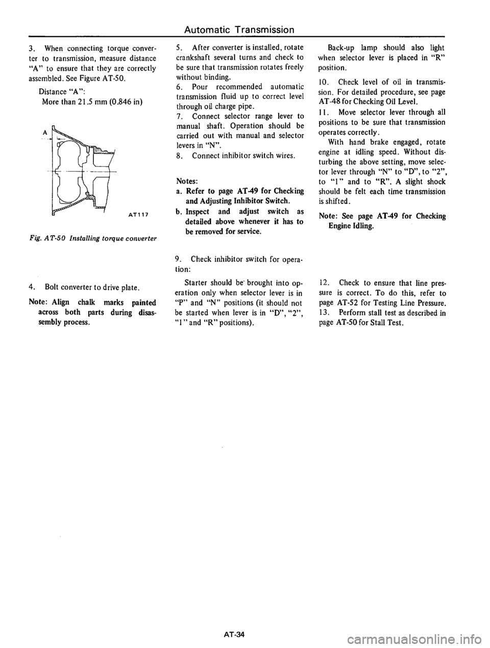 DATSUN 610 1974  Service Manual 