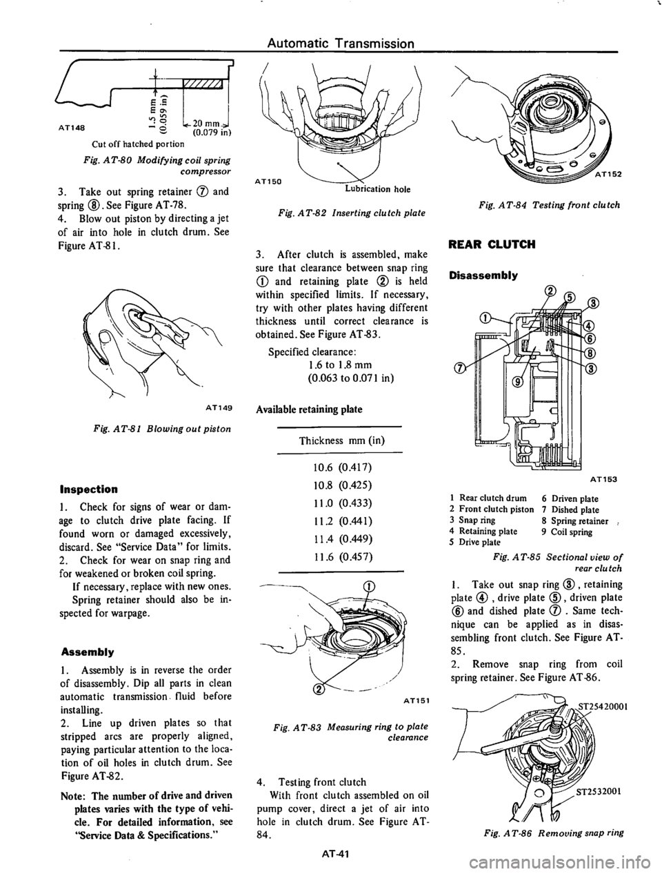 DATSUN 610 1974  Service Manual 