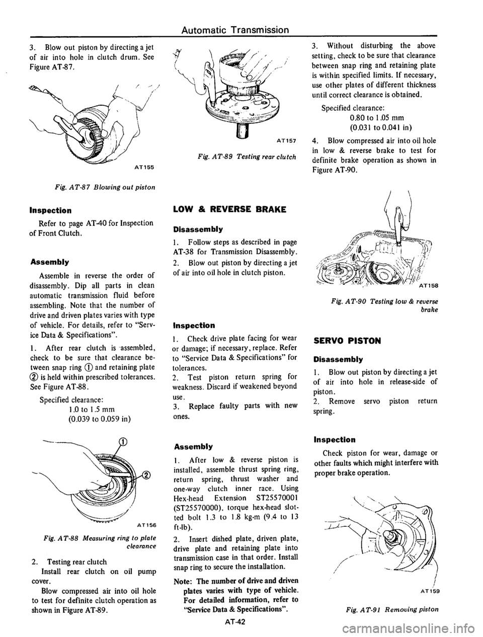 DATSUN 610 1974  Service Manual 