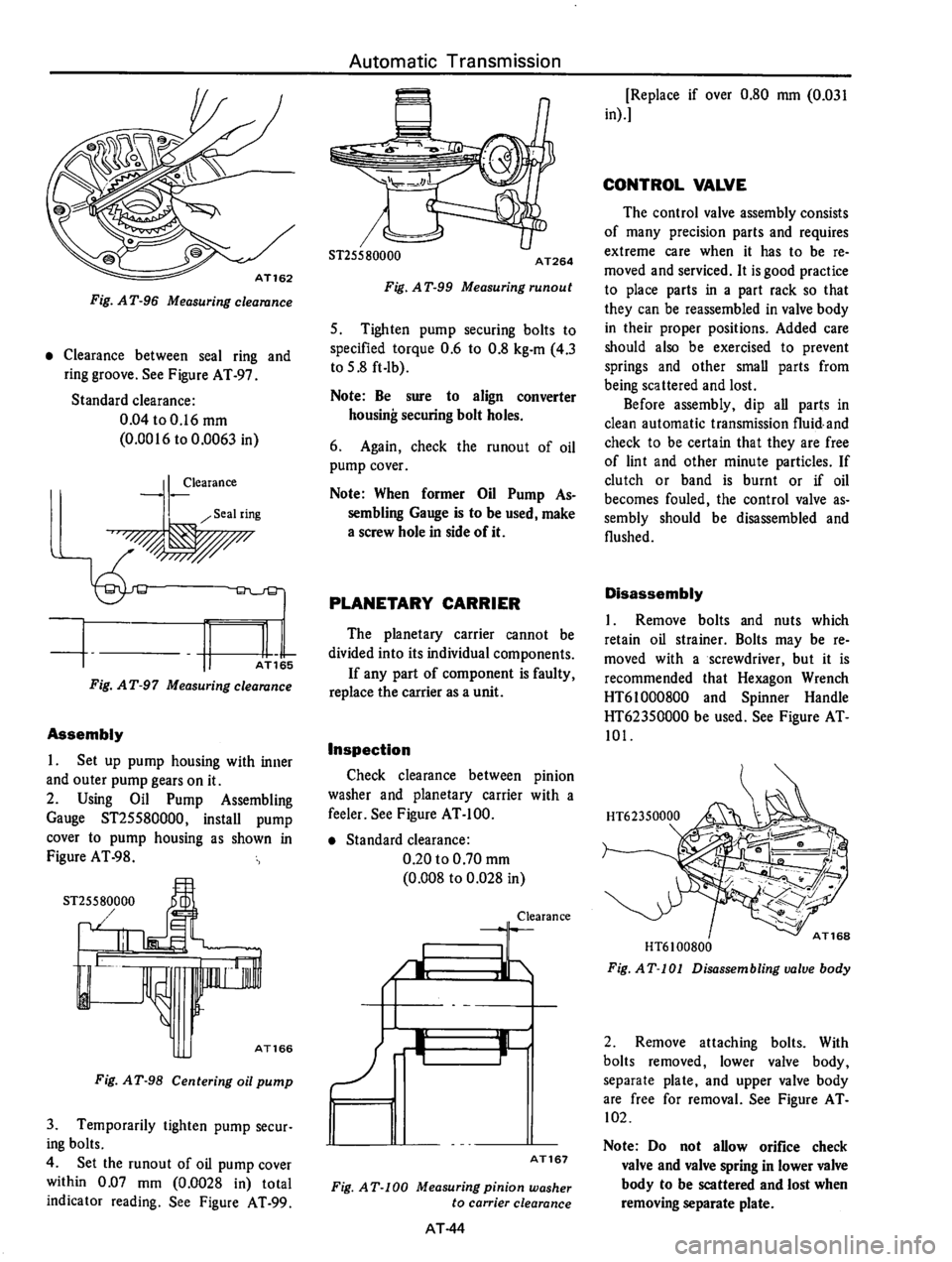 DATSUN 610 1974  Service Manual 