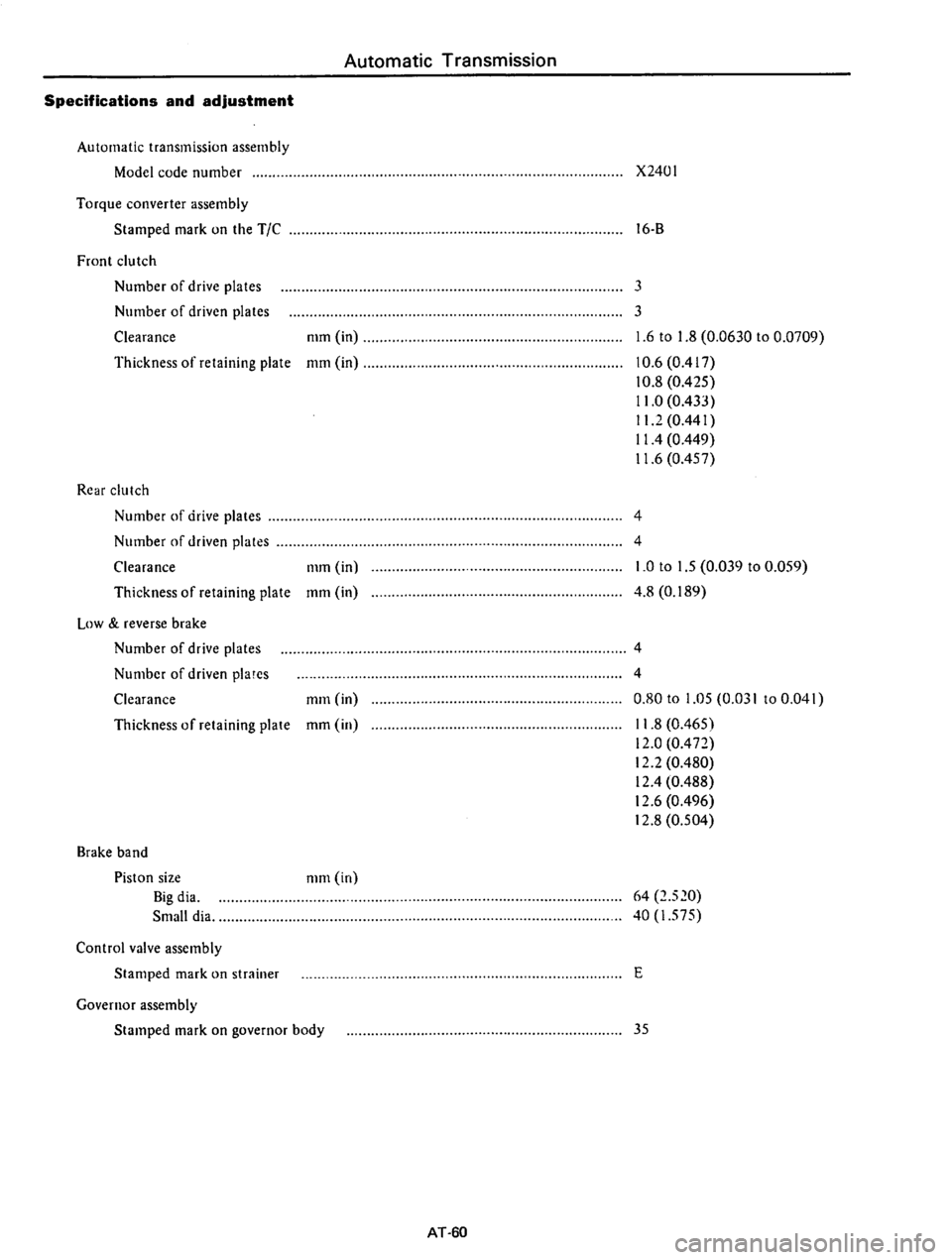 DATSUN 610 1974  Service Manual 