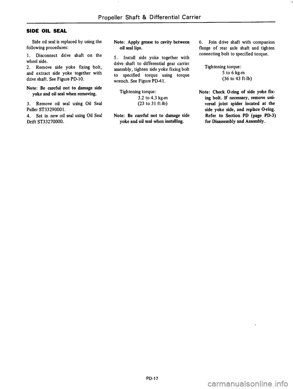 DATSUN 610 1974  Service Manual 