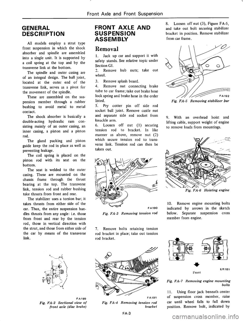 DATSUN 610 1974  Service Manual 