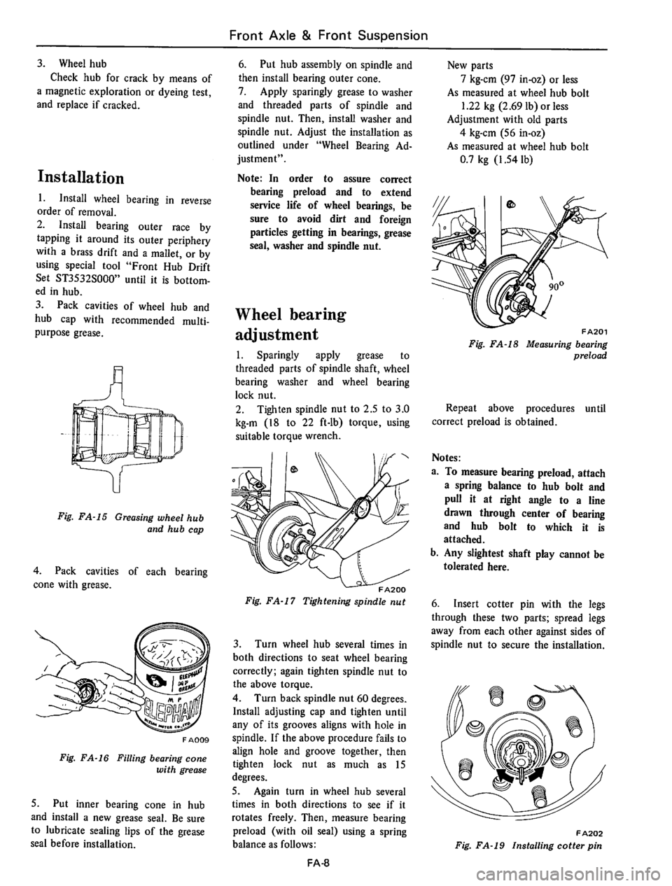 DATSUN 610 1974  Service Manual 