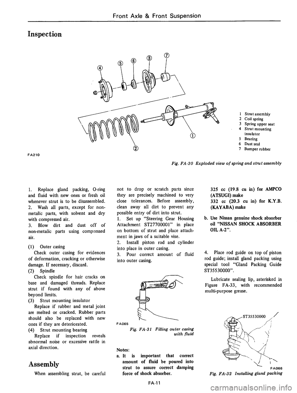 DATSUN 610 1974  Service Manual 