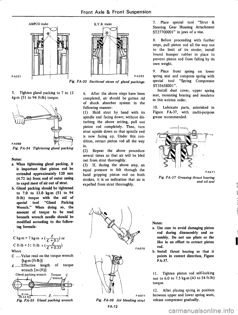 DATSUN 610 1974  Service Manual 