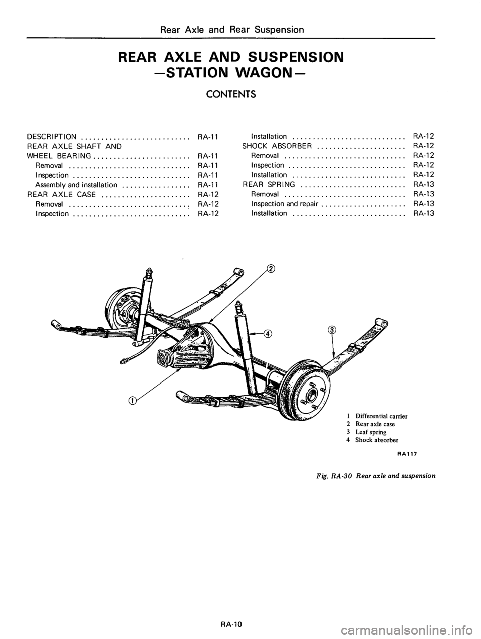 DATSUN 610 1974  Service Manual 