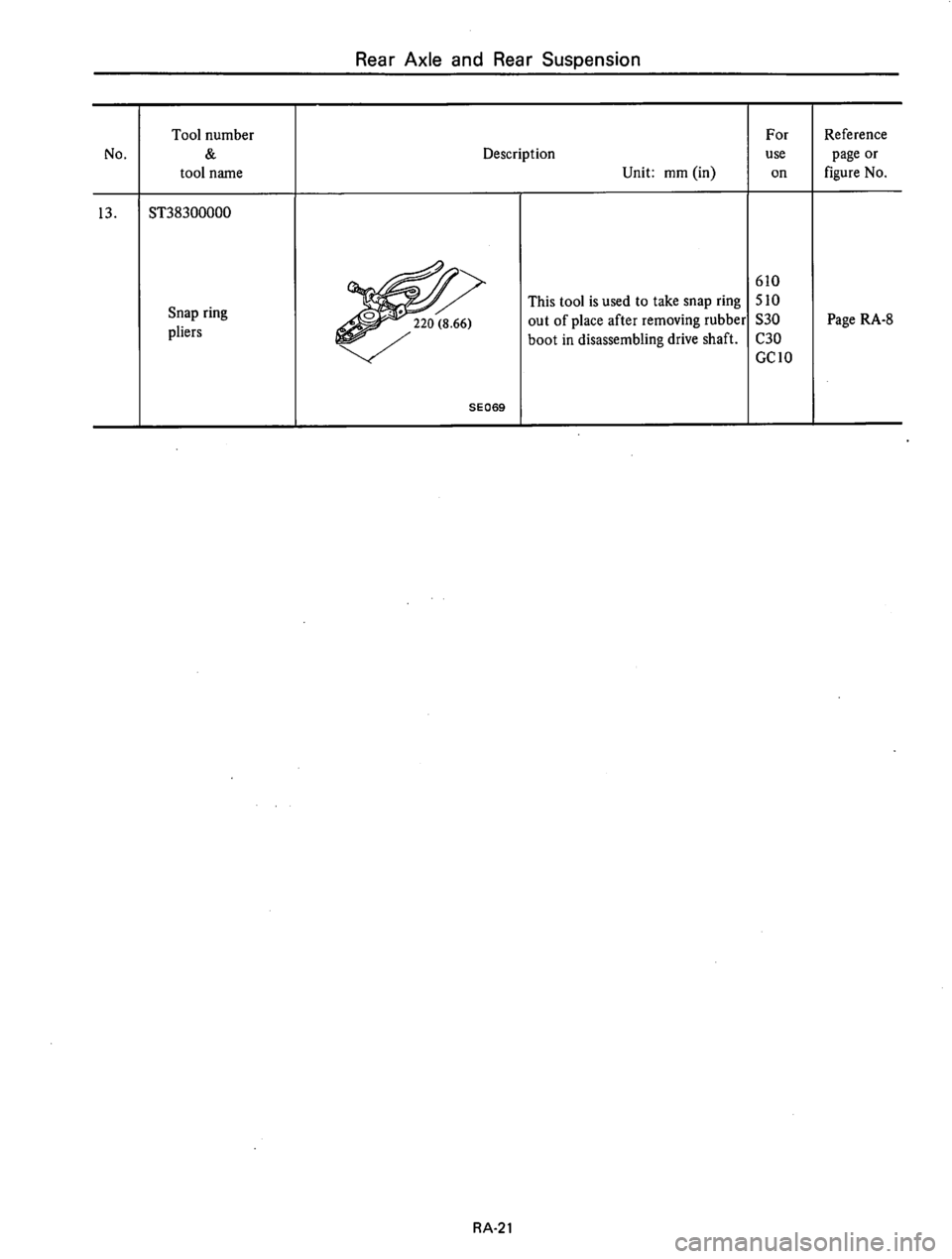 DATSUN 610 1974  Service Manual 