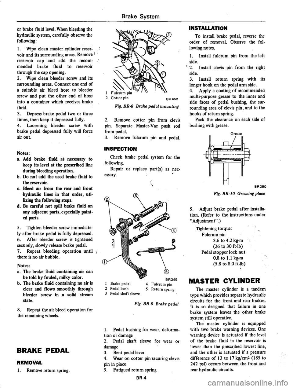 DATSUN 610 1974  Service Manual 