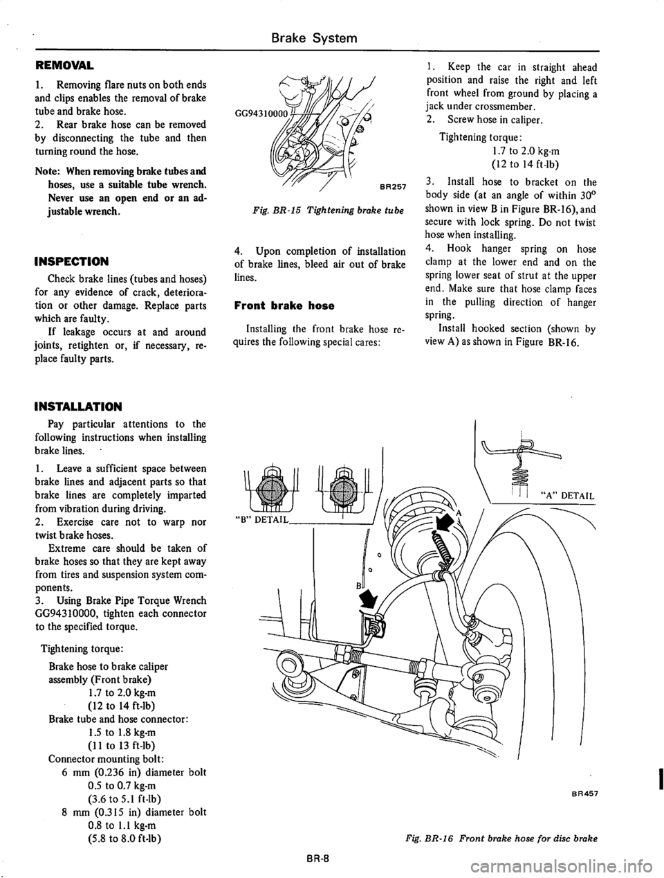 DATSUN 610 1974  Service Manual 