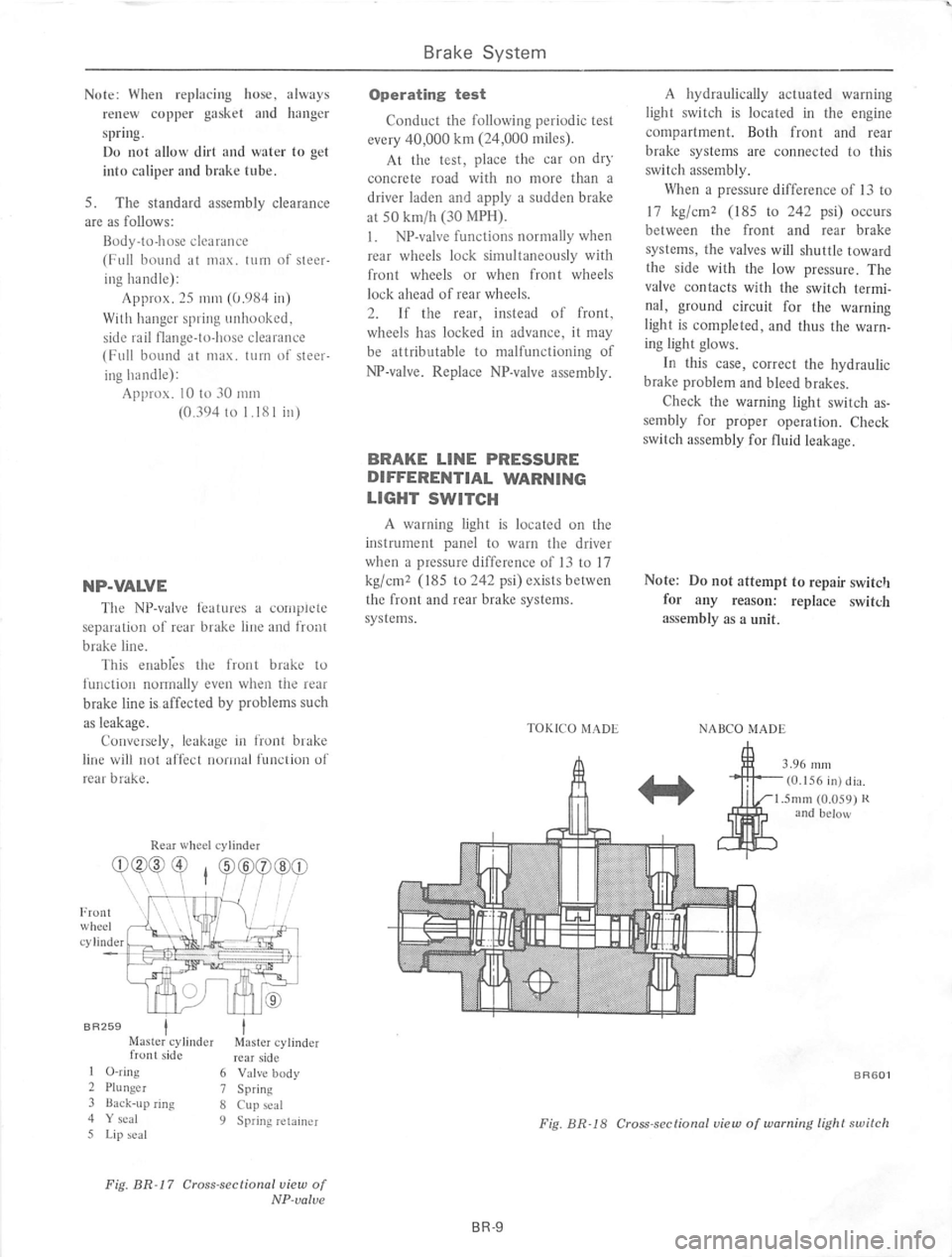 DATSUN 610 1974  Service Manual 