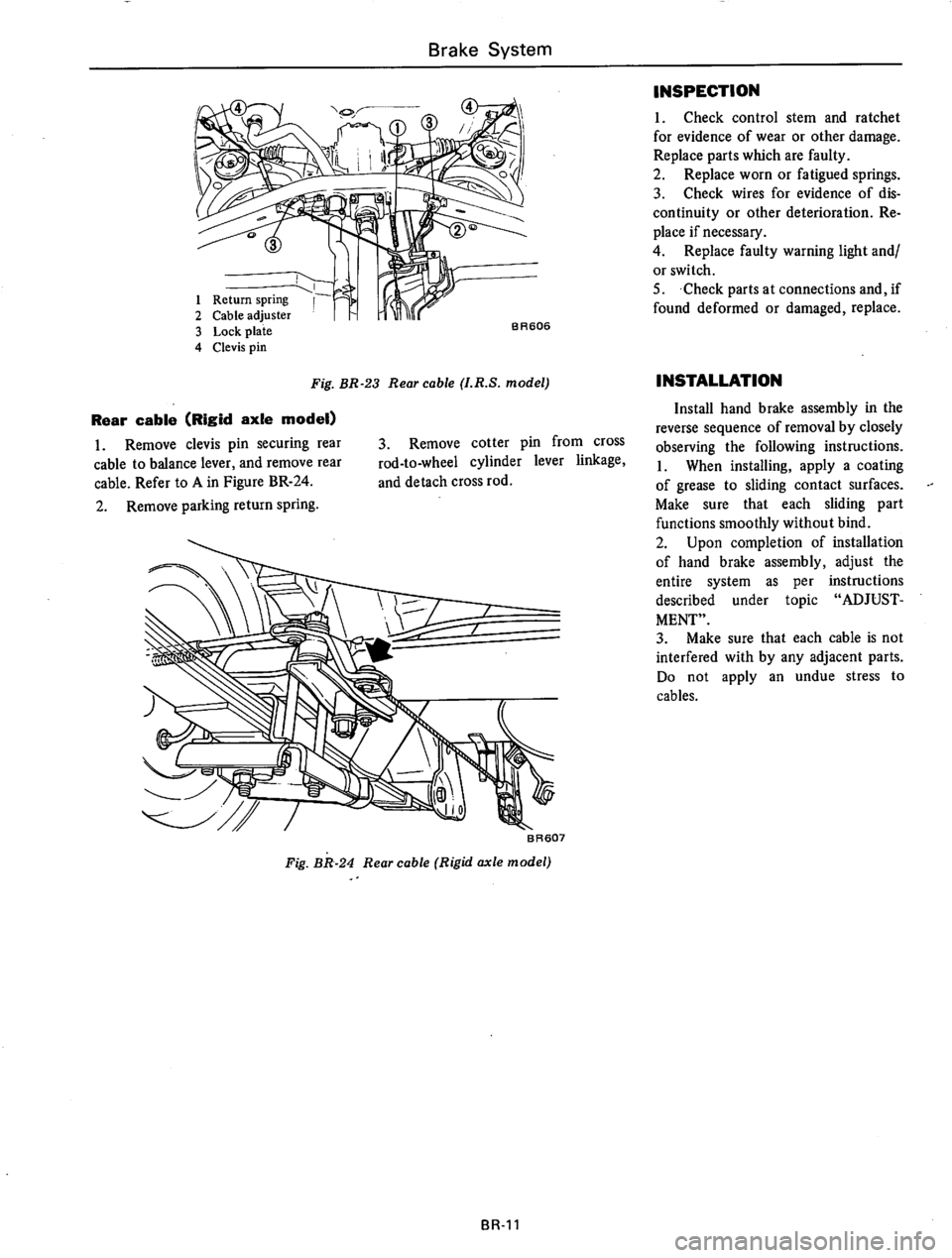 DATSUN 610 1974  Service Manual 
