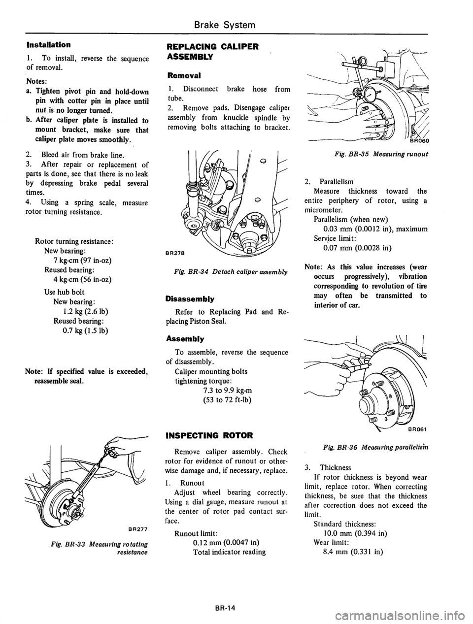 DATSUN 610 1974  Service Manual 