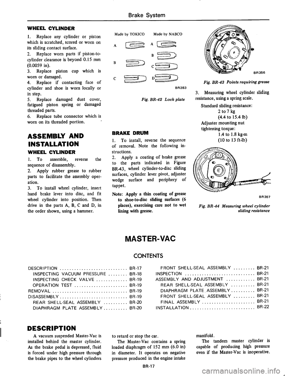 DATSUN 610 1974  Service Manual 
