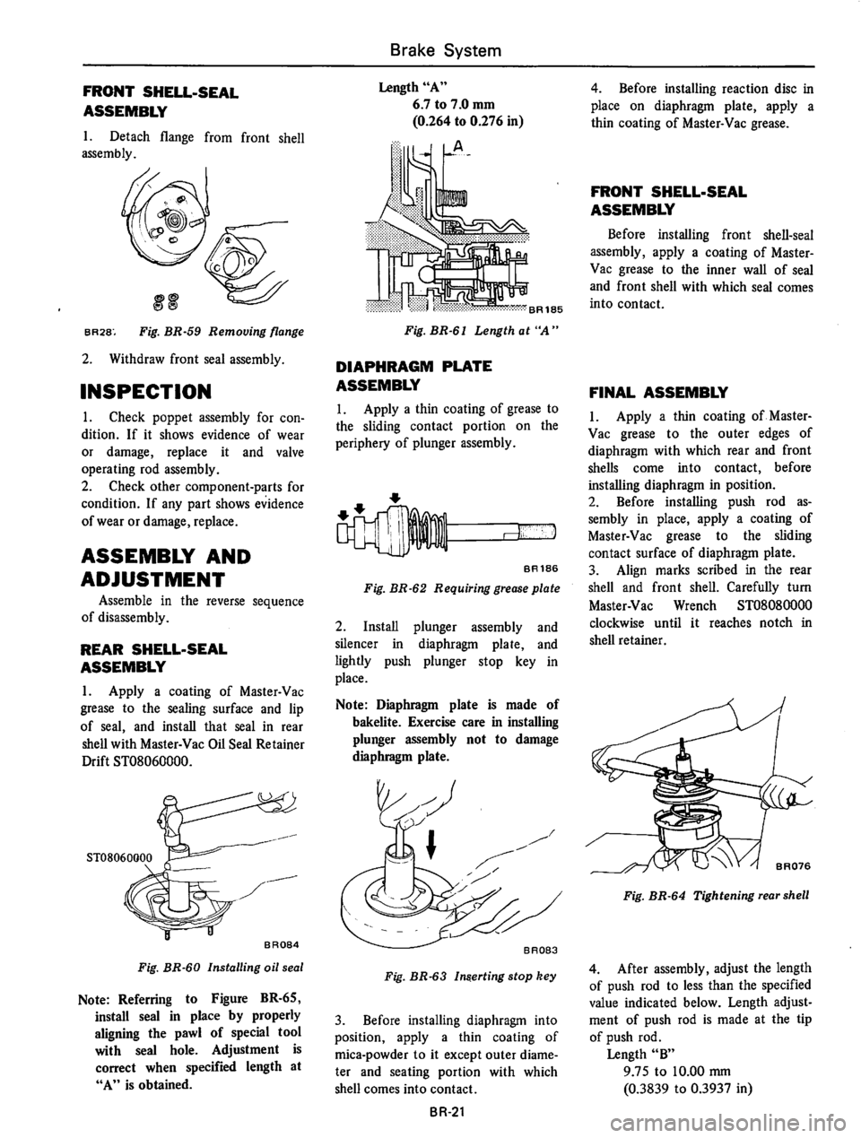 DATSUN 610 1974  Service Manual 