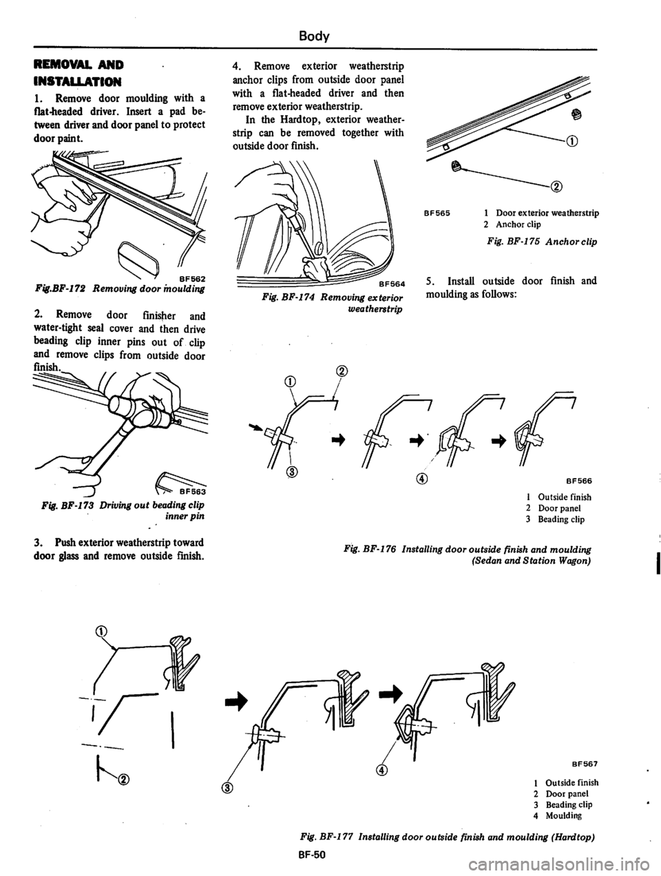 DATSUN 610 1974  Service Manual 