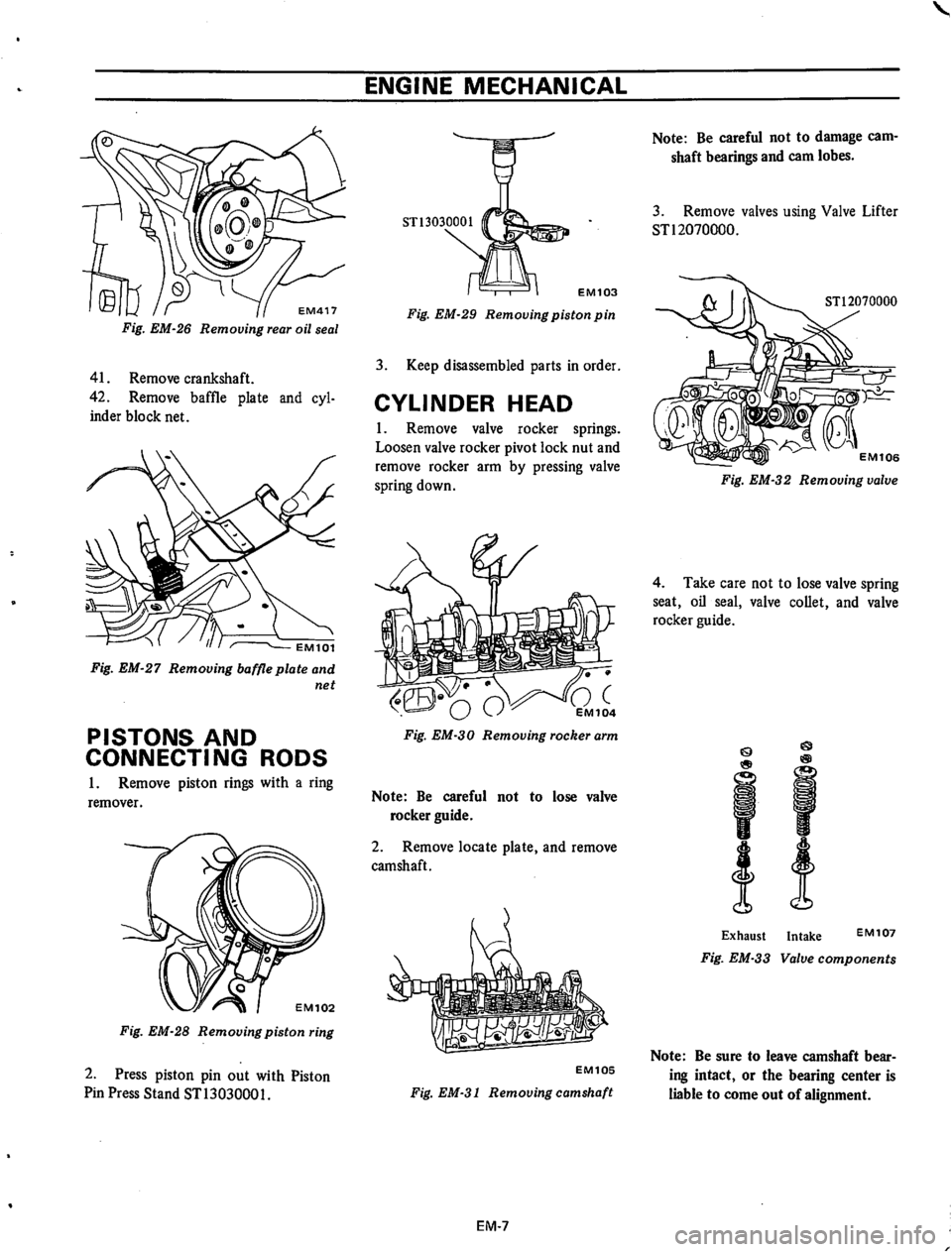 DATSUN 610 1974  Service Manual 