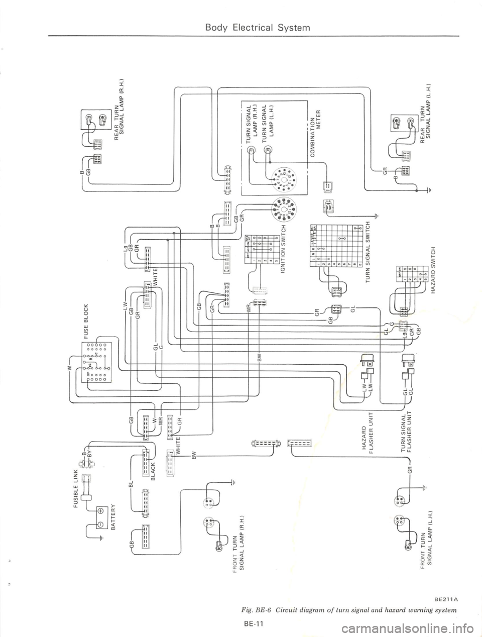 DATSUN 610 1974  Service Manual 