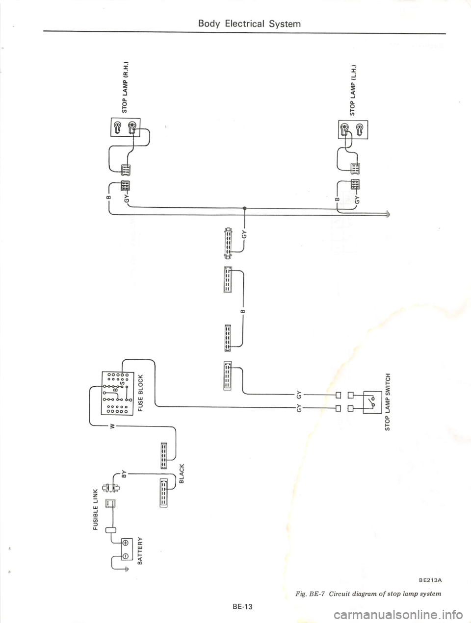 DATSUN 610 1974  Service Manual 