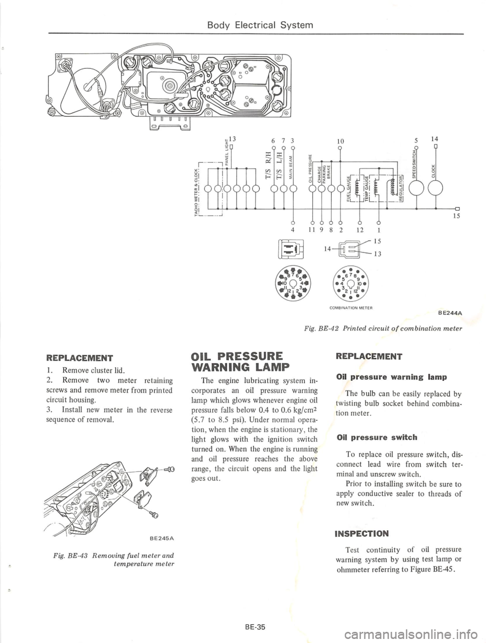 DATSUN 610 1974  Service Manual 