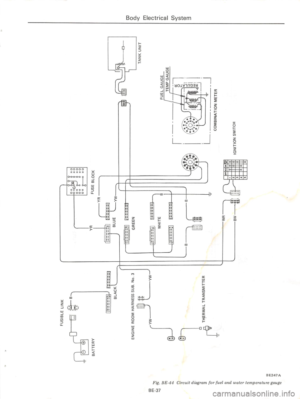 DATSUN 610 1974  Service Manual 
