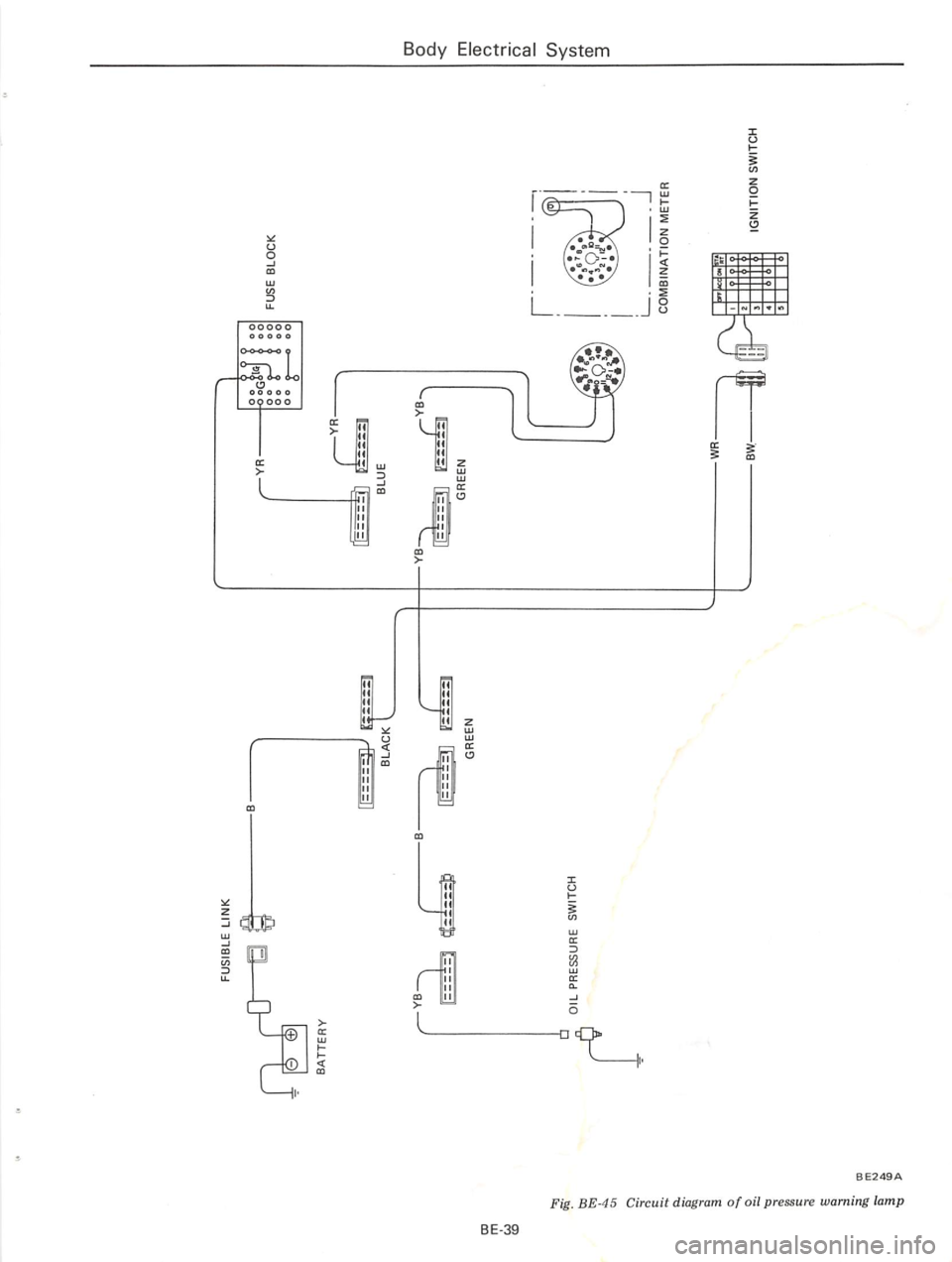 DATSUN 610 1974  Service Manual 