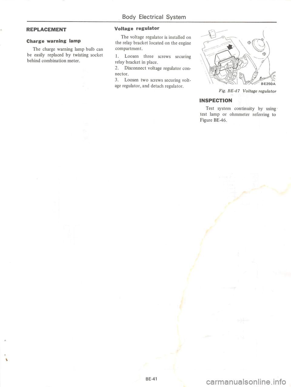 DATSUN 610 1974  Service Manual 