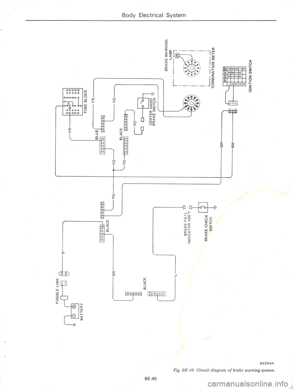 DATSUN 610 1974  Service Manual 