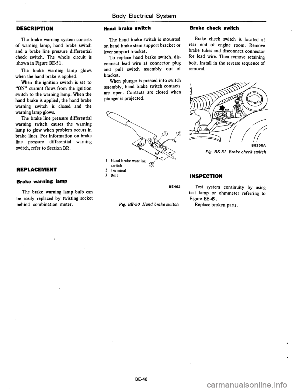 DATSUN 610 1974  Service Manual 