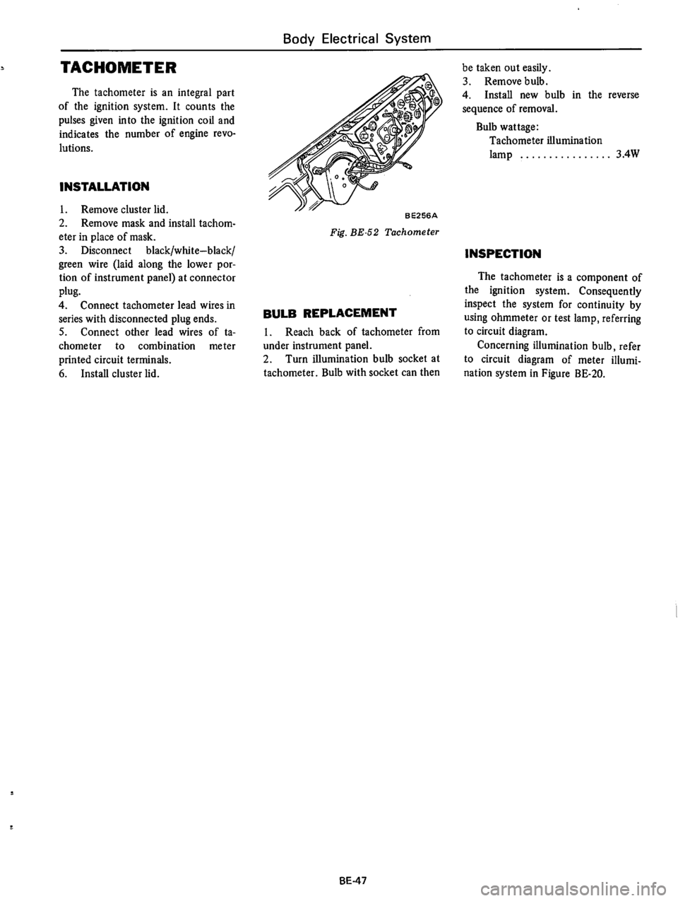 DATSUN 610 1974  Service Manual 