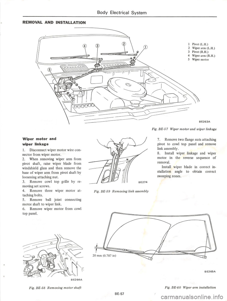 DATSUN 610 1974  Service Manual 