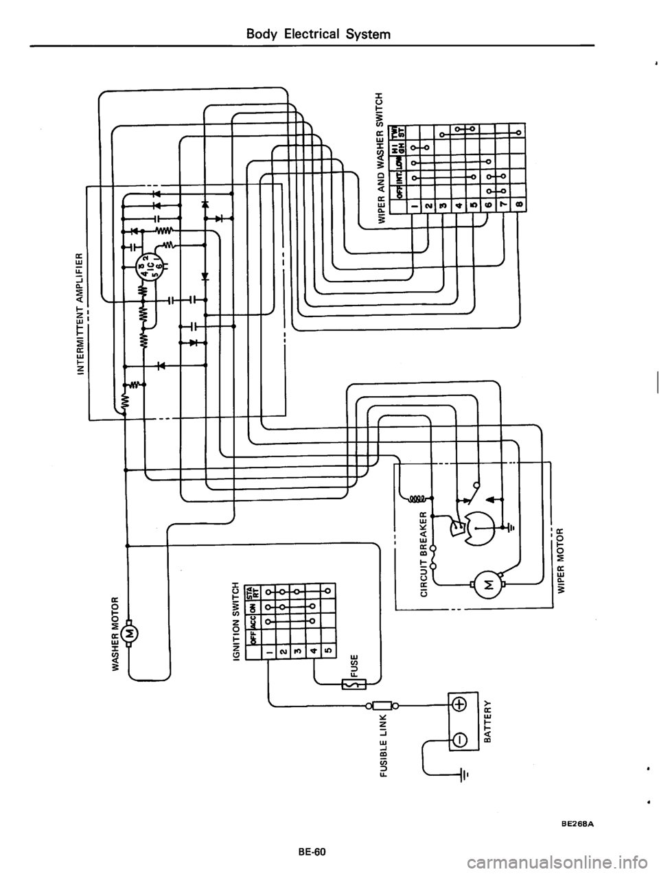DATSUN 610 1974  Service Manual 