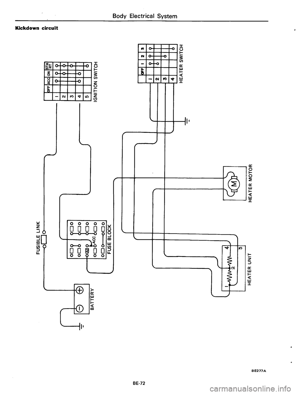 DATSUN 610 1974  Service Manual 